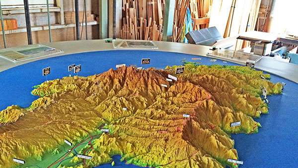 事業案内｜立体地図・地形模型の製作 株式会社ニシムラ精密地形模型